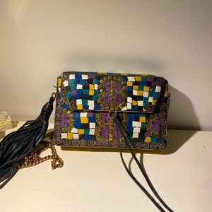 Sam Edelman Hard Beaded Clutch
